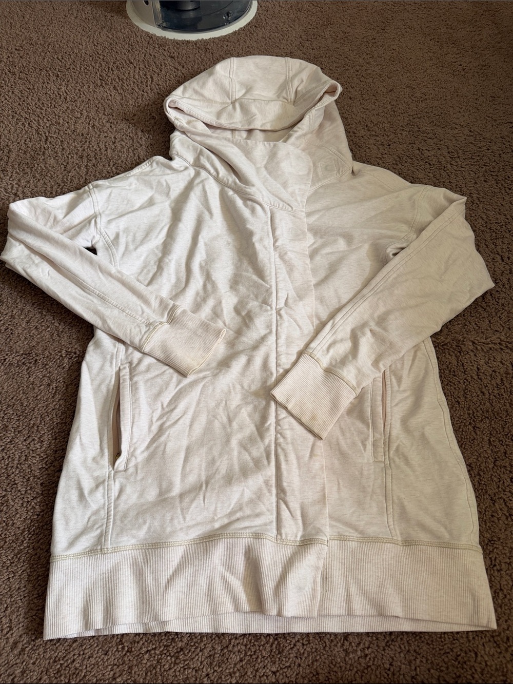 Lululemon Hooded Jacket - Cream